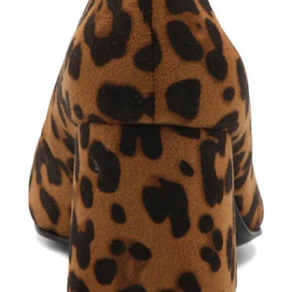 Women’s On Trend Charles David Arya Leopard Animal Heels 7.5 - Picture 3 of 6